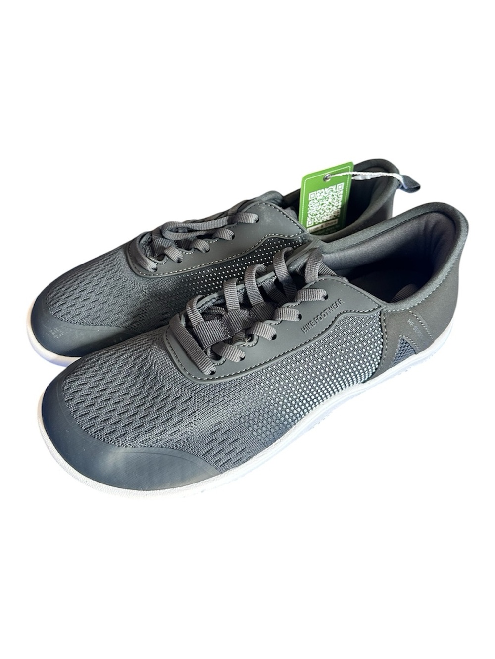 Hike Footwear HF Stride Women’s Barefoot Shoes Gray White US 8/8.5 EU 39